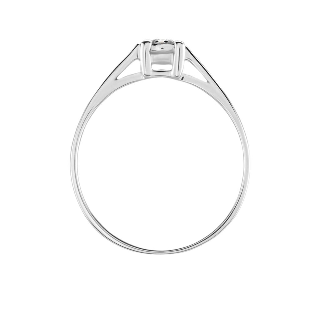 Bague Sandrine Or Blanc Diamant