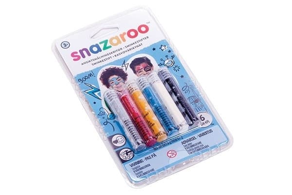 Snazaroo Face Paint Adventure Pen, 6 stk