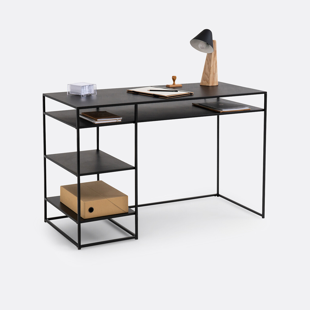 LA REDOUTE INTERIEURS<br>Mesa em aço e metal, Miva
