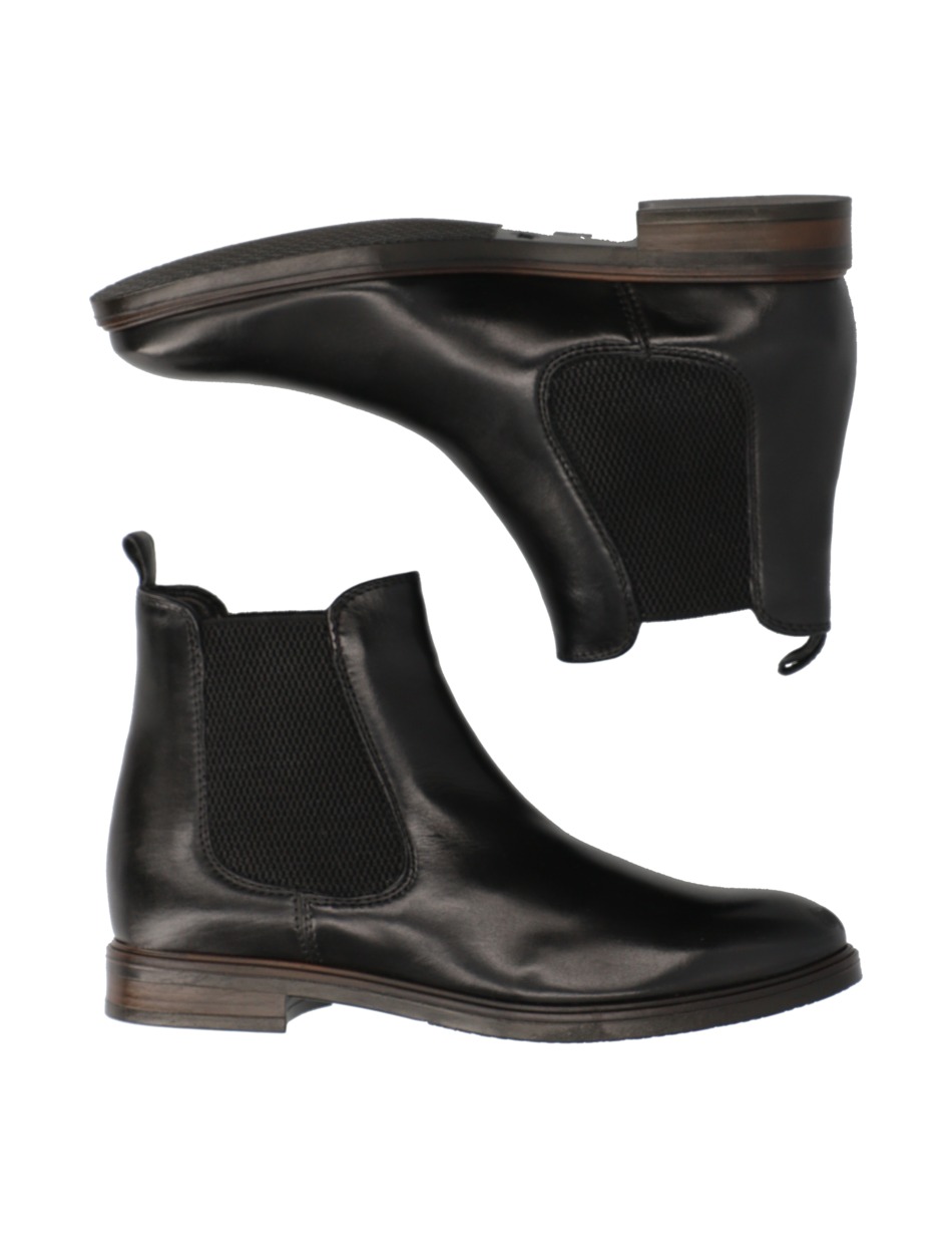 Glattleder Chelsea Boot