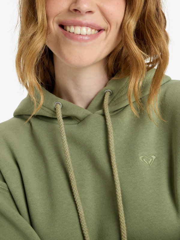 Surf Stoked Brushed Sweat à capuche Vert Femme