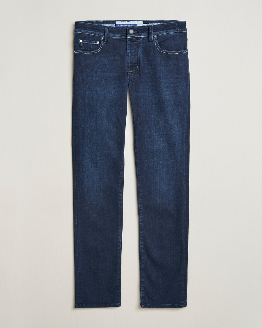 Jacob Cohën Bard Slim Fit Stretch Rinse Jeans Dark Blue