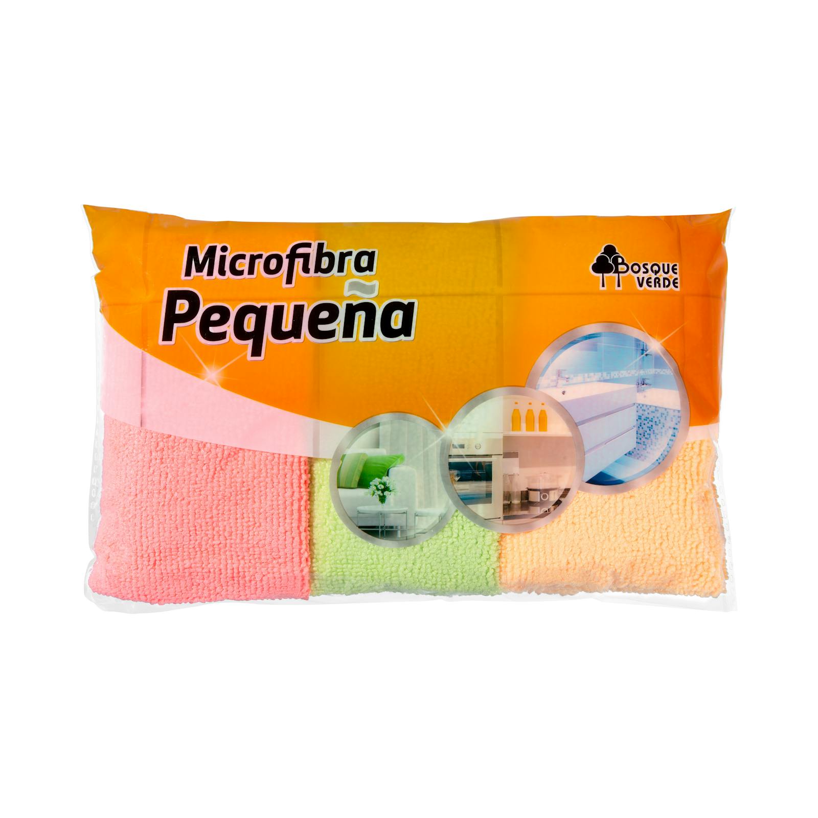 Petit chiffon en microfibre vert forêt