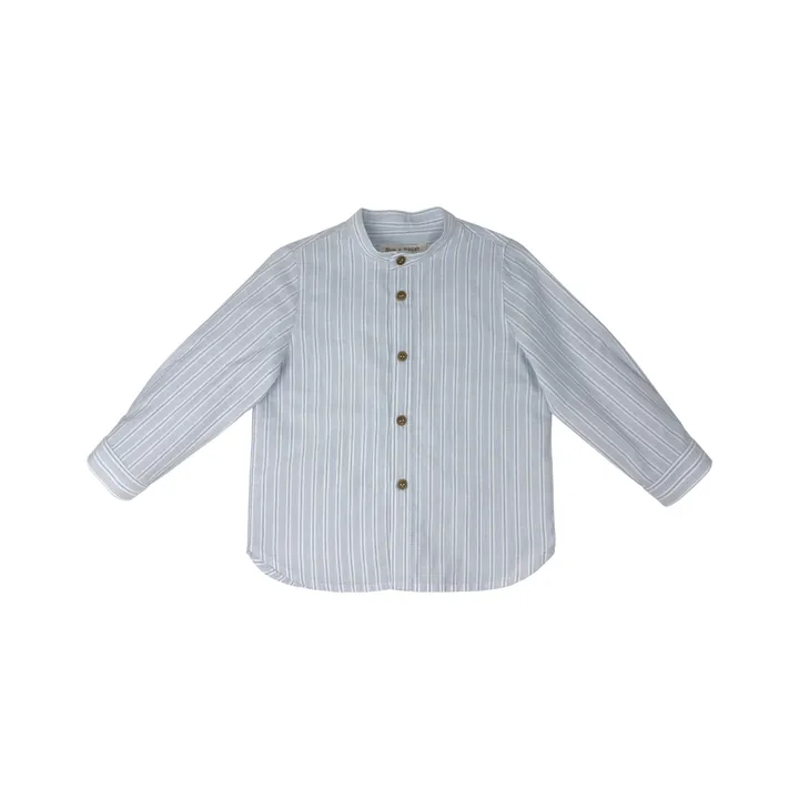 Zhoe & Tobiah Kurta Manches Longues Rayée | Bleu