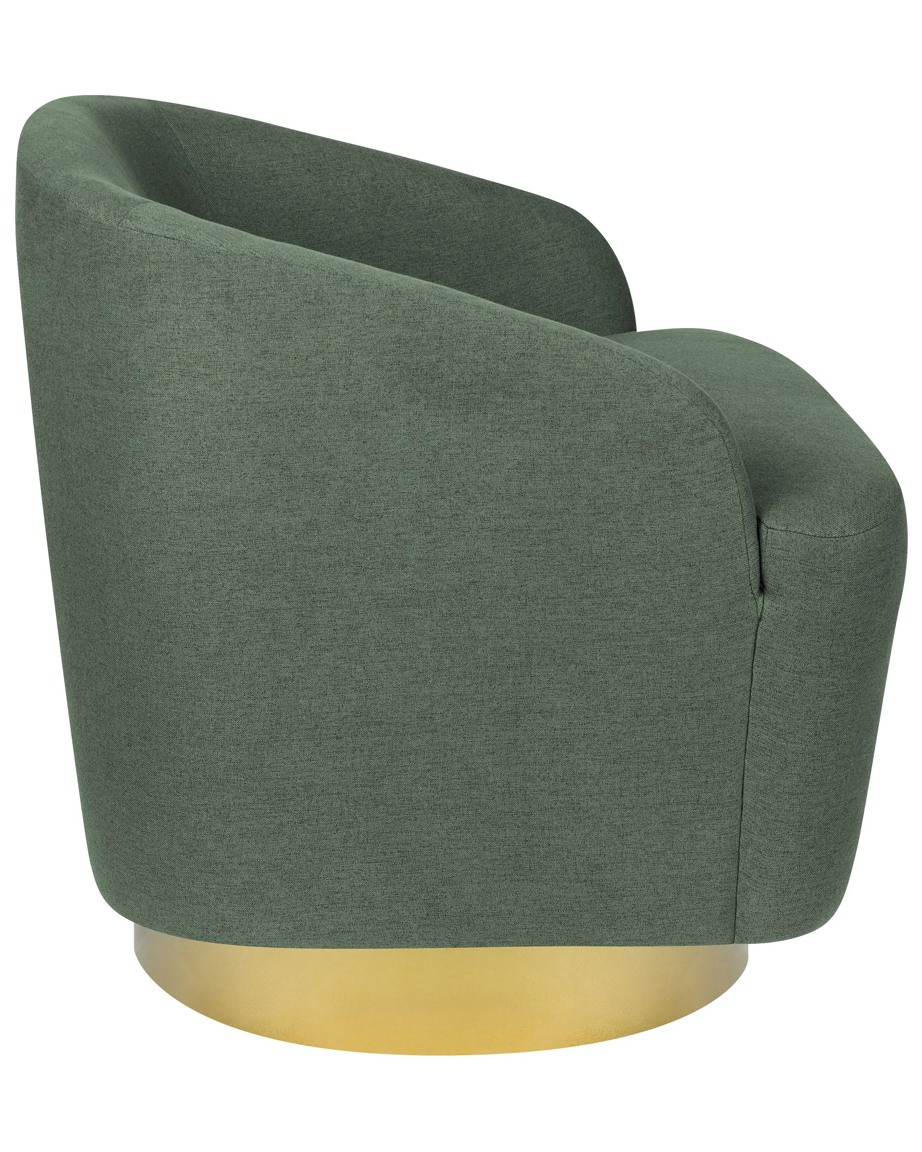 Draaifauteuil LAVIK Stof Groen