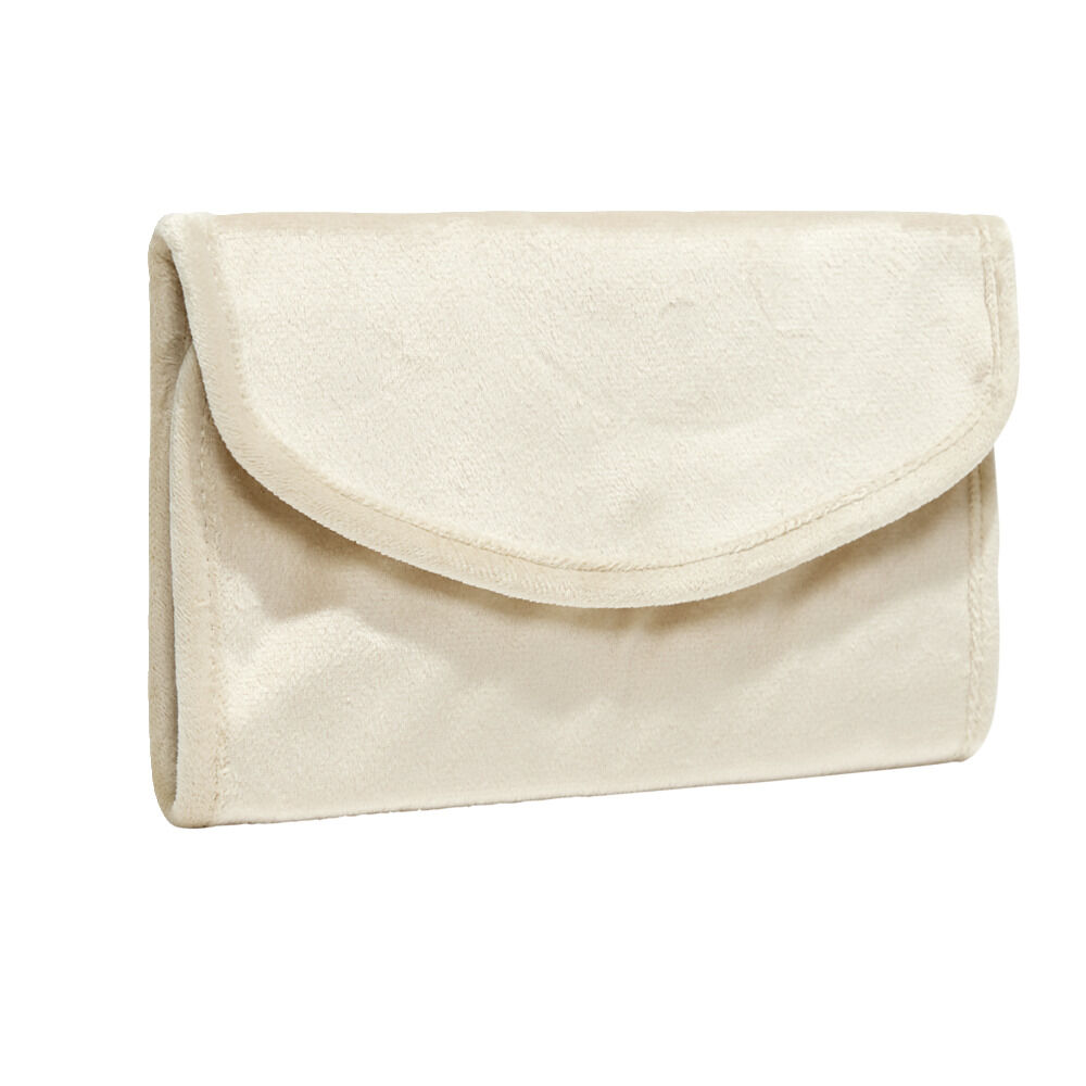 Pochette à bijoux de voyage pliable 20x29cm (3 modèles)