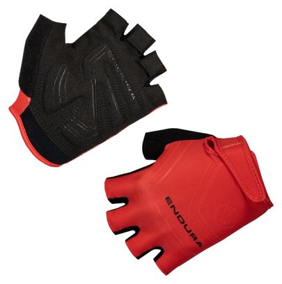 Gants Courts Femme Endura Xtract Lite Rouge/Noir