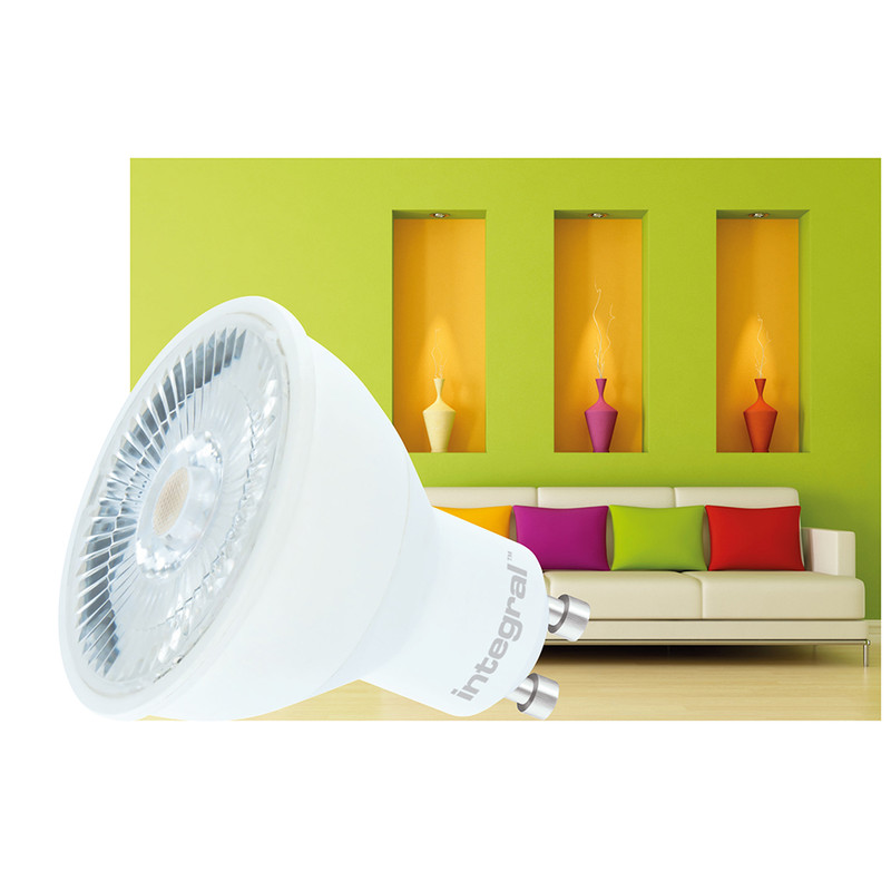 Integral LED spot GU10 "Real Colour CRI 95" 7W 440lm 4000K