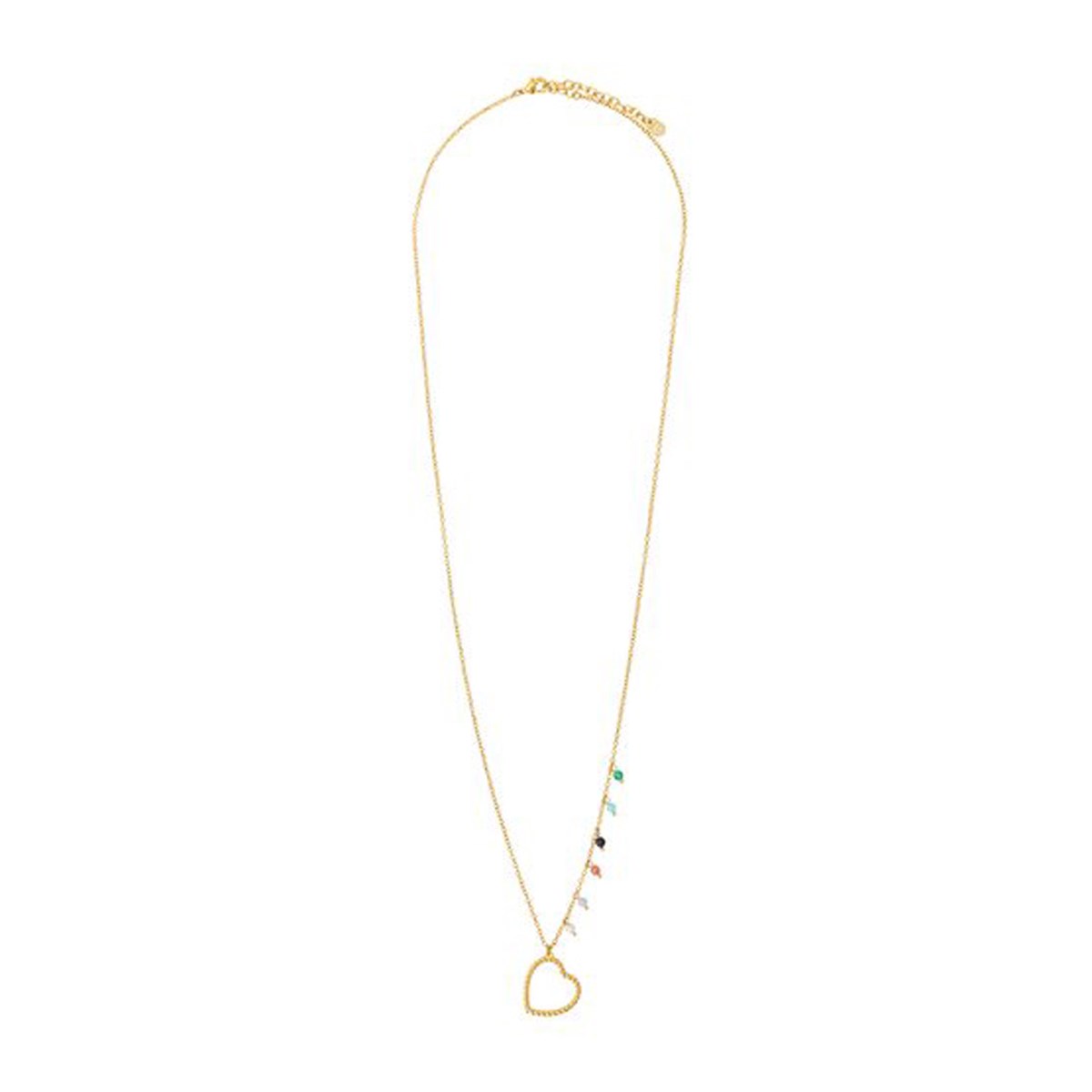 Collier mi-long Agatha - FEMININE - doré