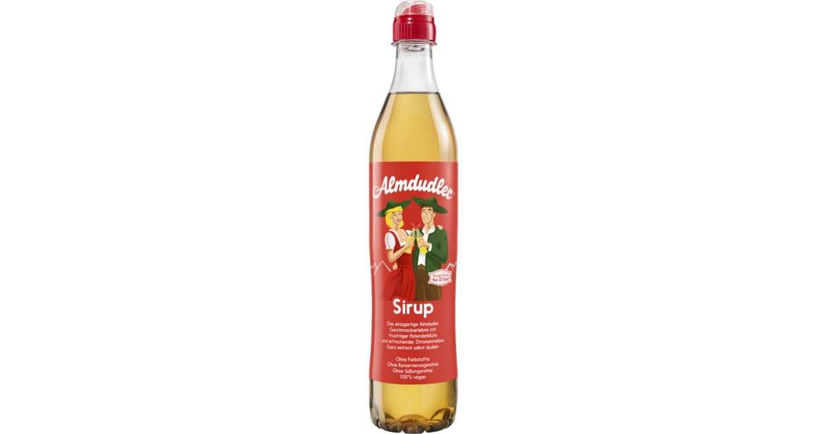 Almdudler Sirup Almkräuter 0,7 Liter (Einweg)