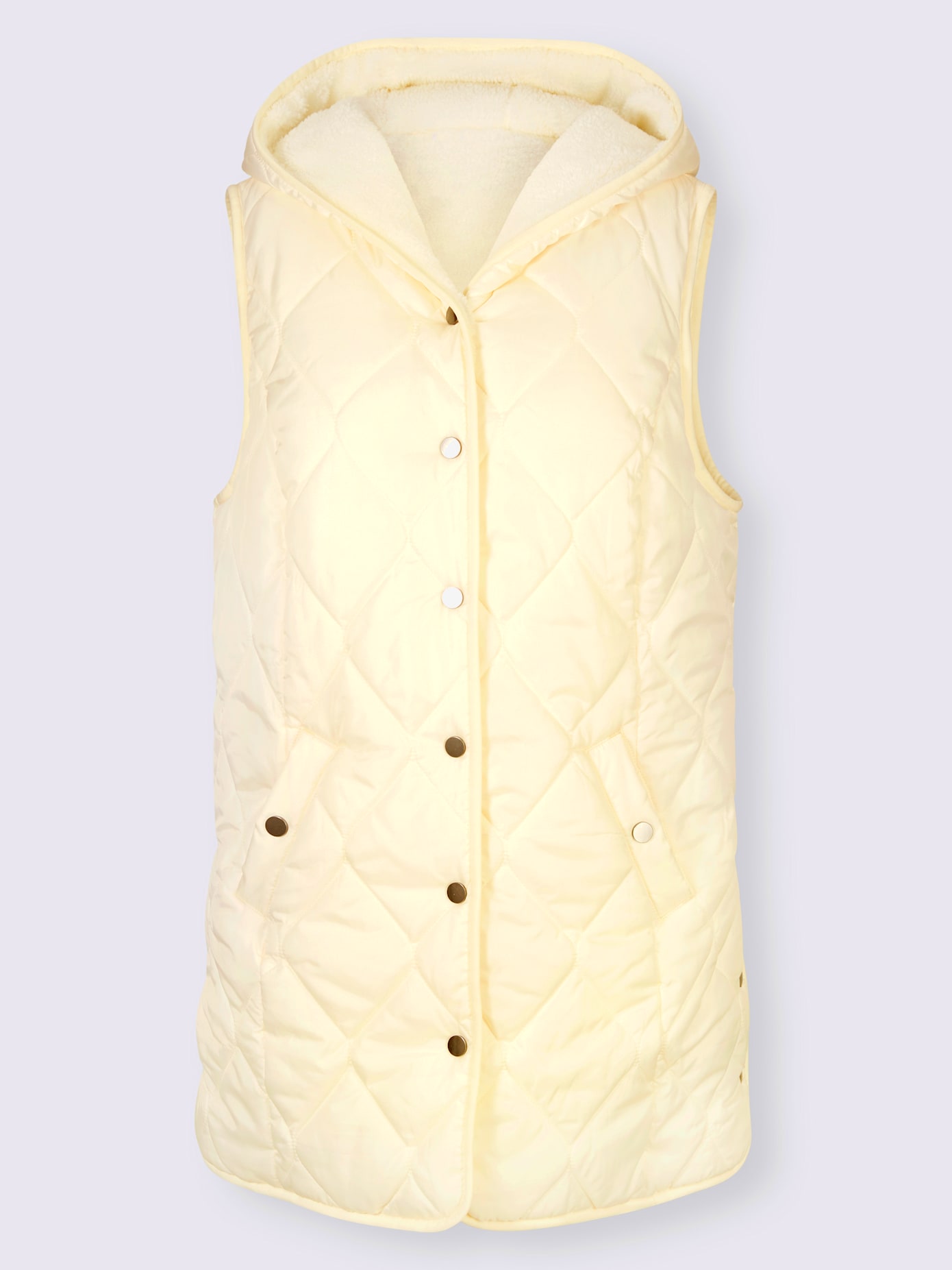 Gilet matelassé coupe longue mode