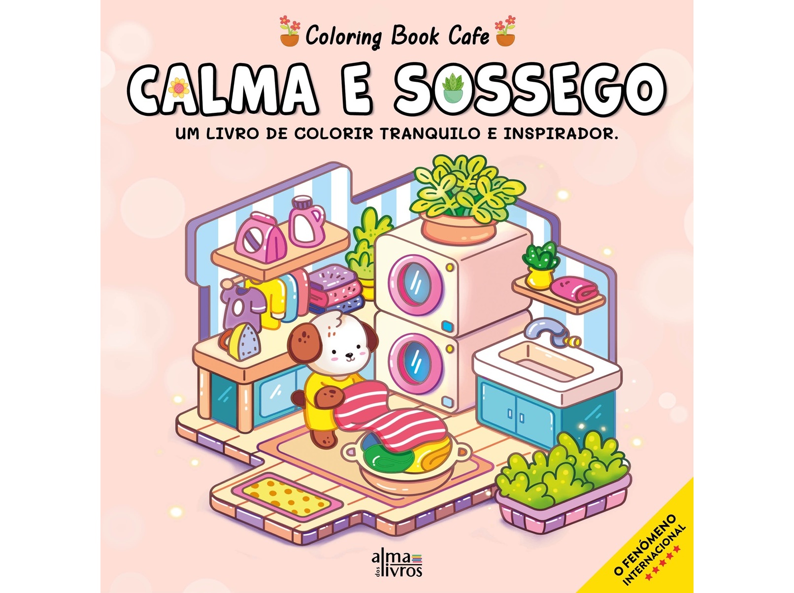 LIVRO CALMA E SOSSEGO COLORING BOOK CAFE