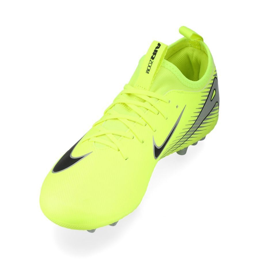 Nike Air Zoom Mercurial Vapor 16 Academy AG Mad Voltage - Jaune Fluo/Noir Enfant