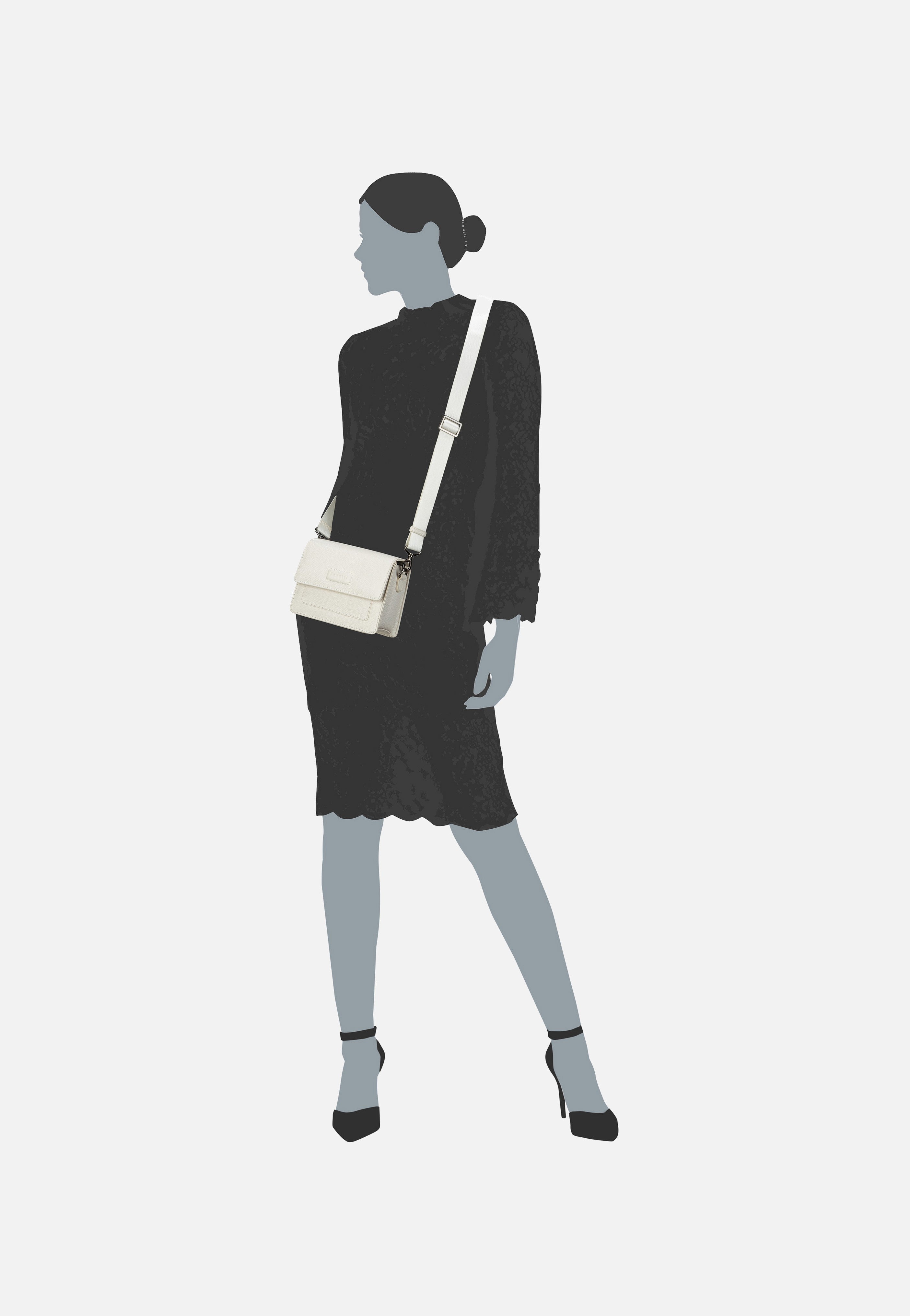 Elsa Cross Small Weiß - Crossbody Bag