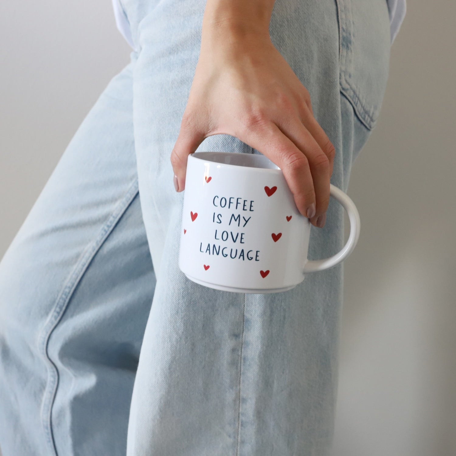 Jumbo-Tasse „Love Language
