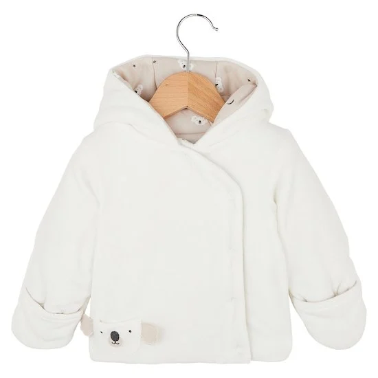 Veste capuche Petit Koala   Écru        de               Marèse