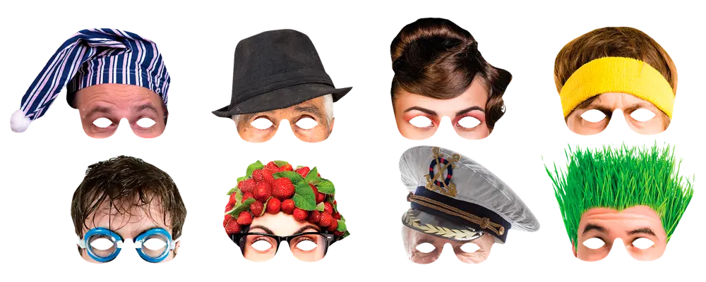 1/2 masker 8-pak