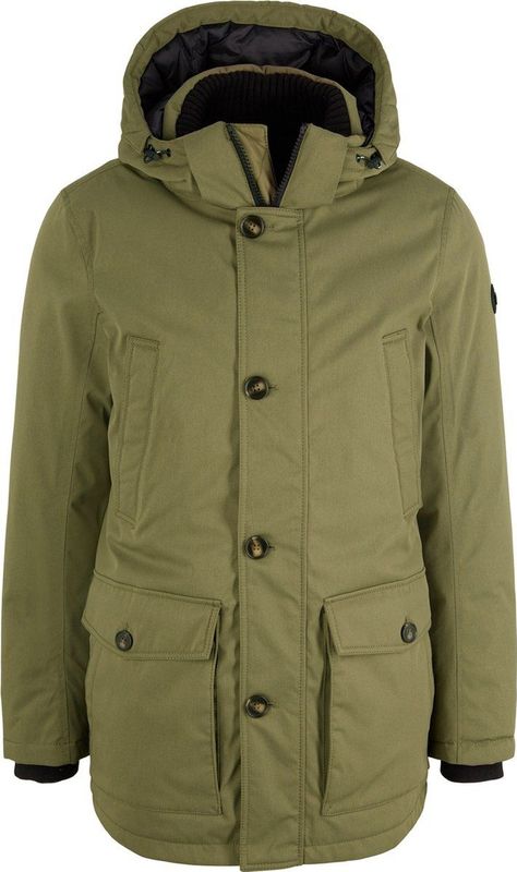 Tom Tailor - 1032495 - Heren Parka Jas - Waterafstotend - Regular Fit