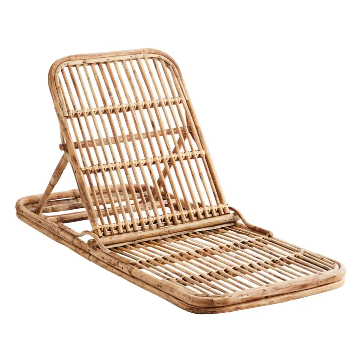 Madam Stoltz Chaise pliable en bambou
