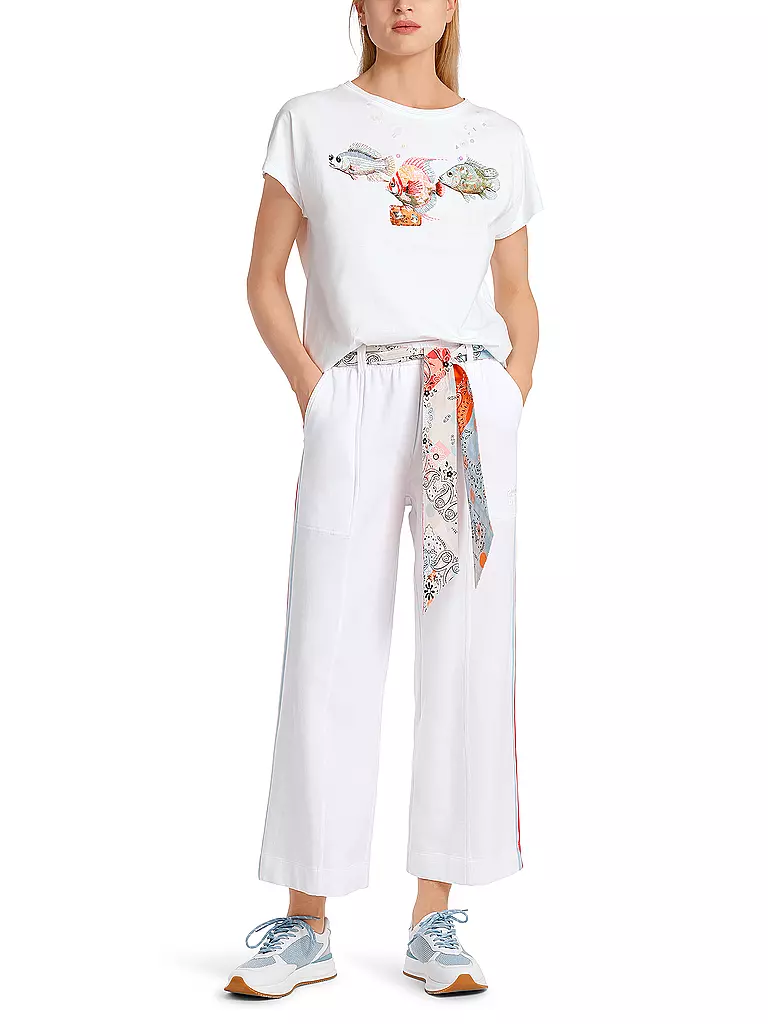 MARC CAIN T-Shirt weiss