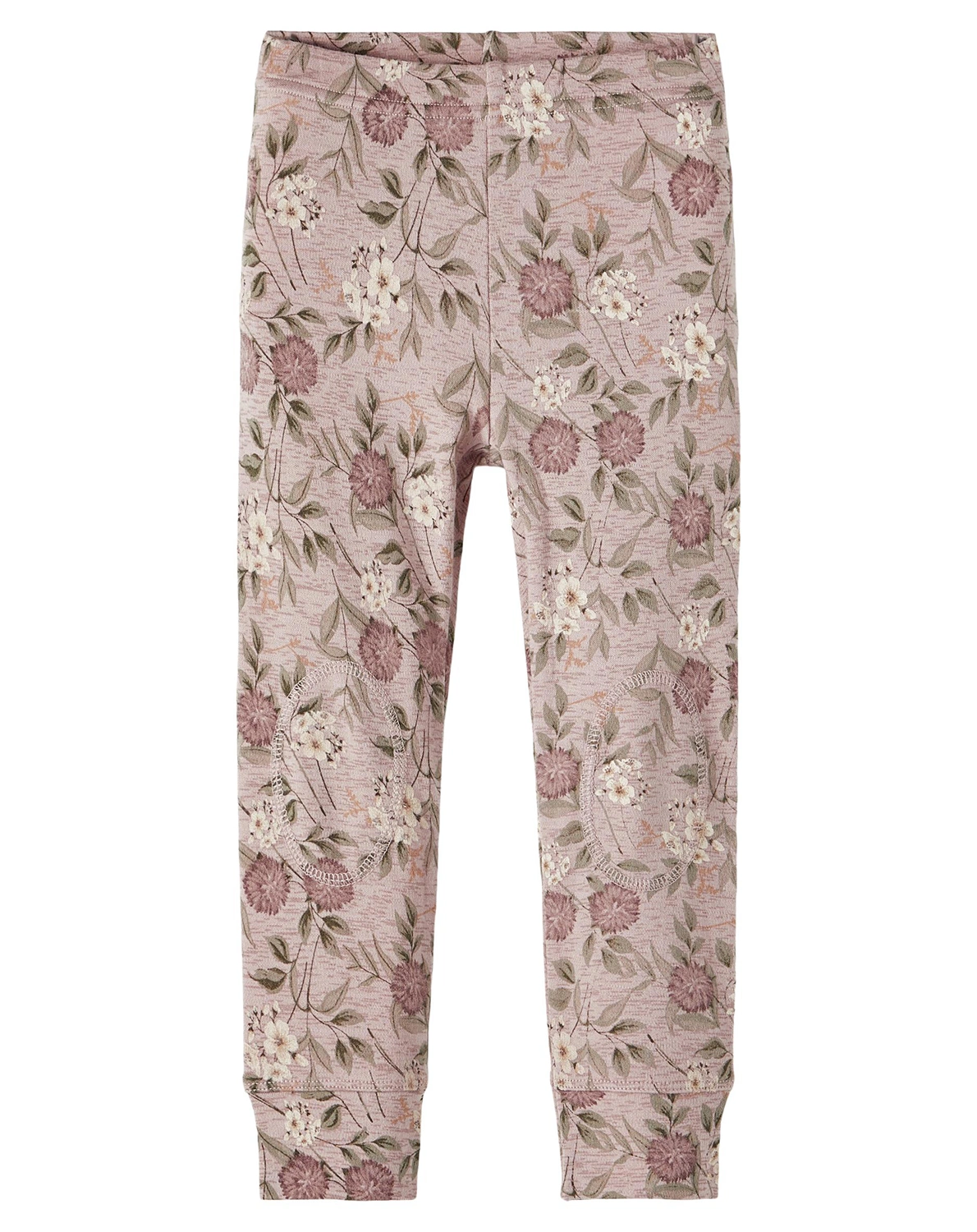 Woll-Leggins NMFWILLOW AOP in sphinx
