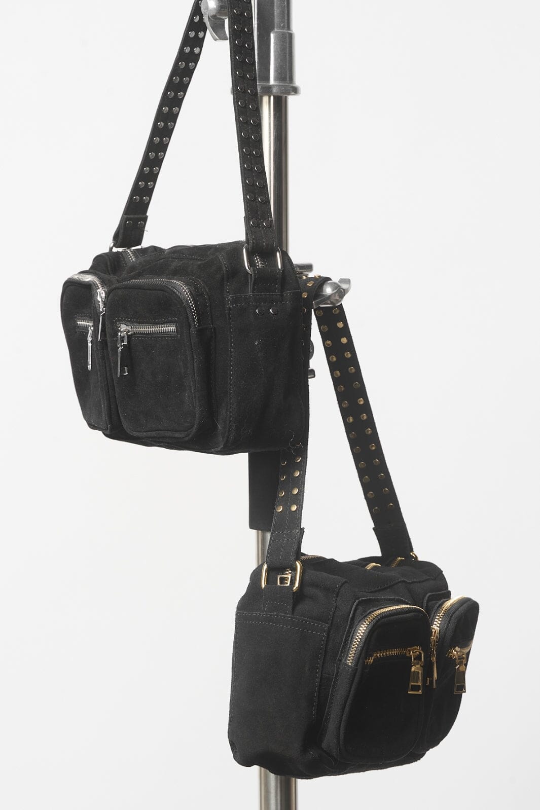 Noella Celina Bag Real Suede W. Gold
