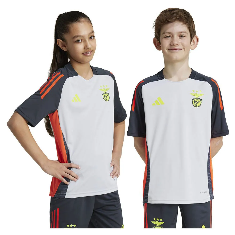 adidas Benfica 24/25 Trainings-T-Shirt mit kurzen Ärmeln Junior