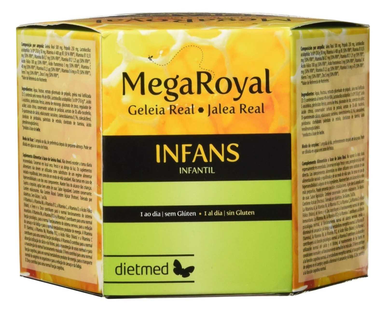 Dietmed Geléia Infantil 20 ampolas