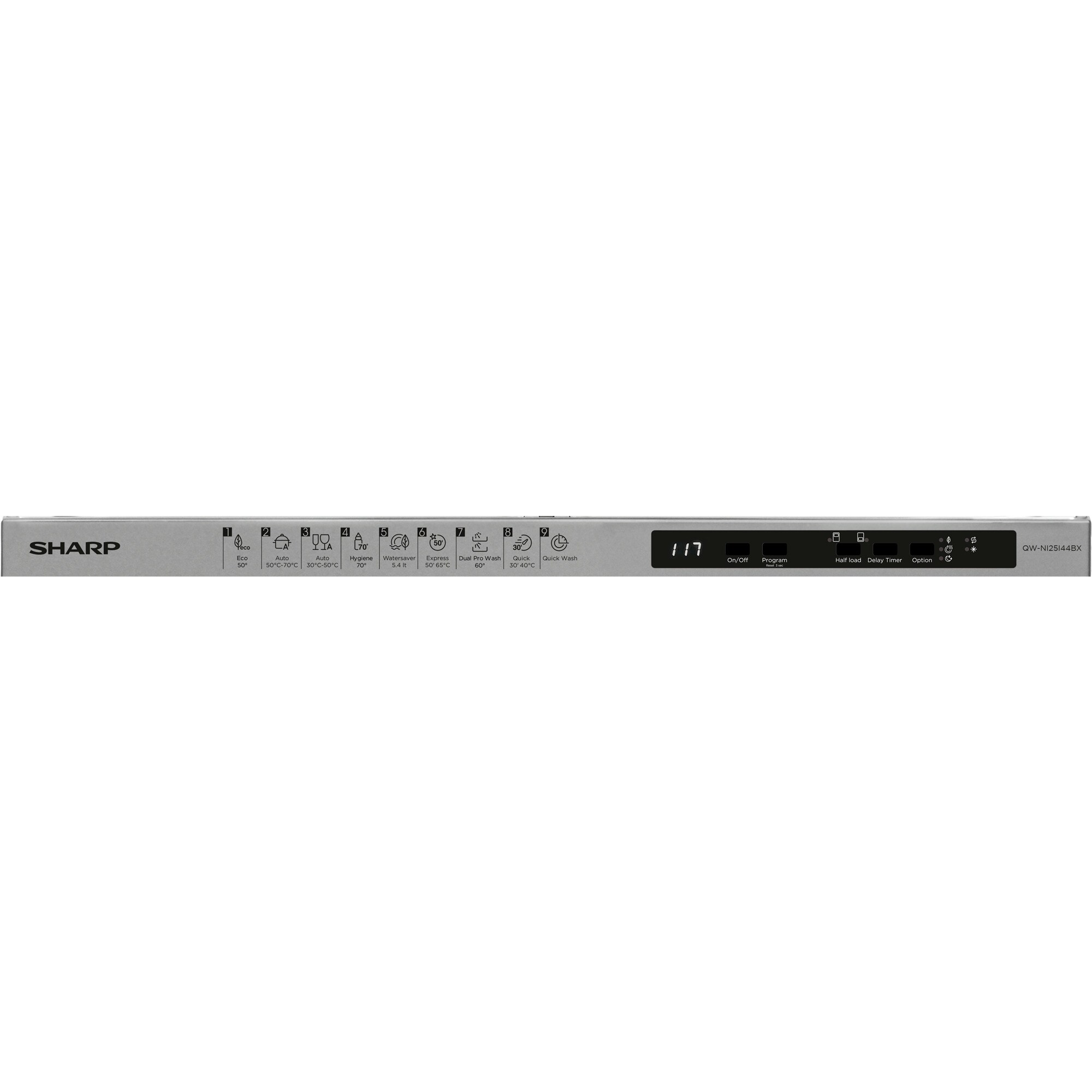 Sharp Spülmaschine QW-NI25I44BX-DE