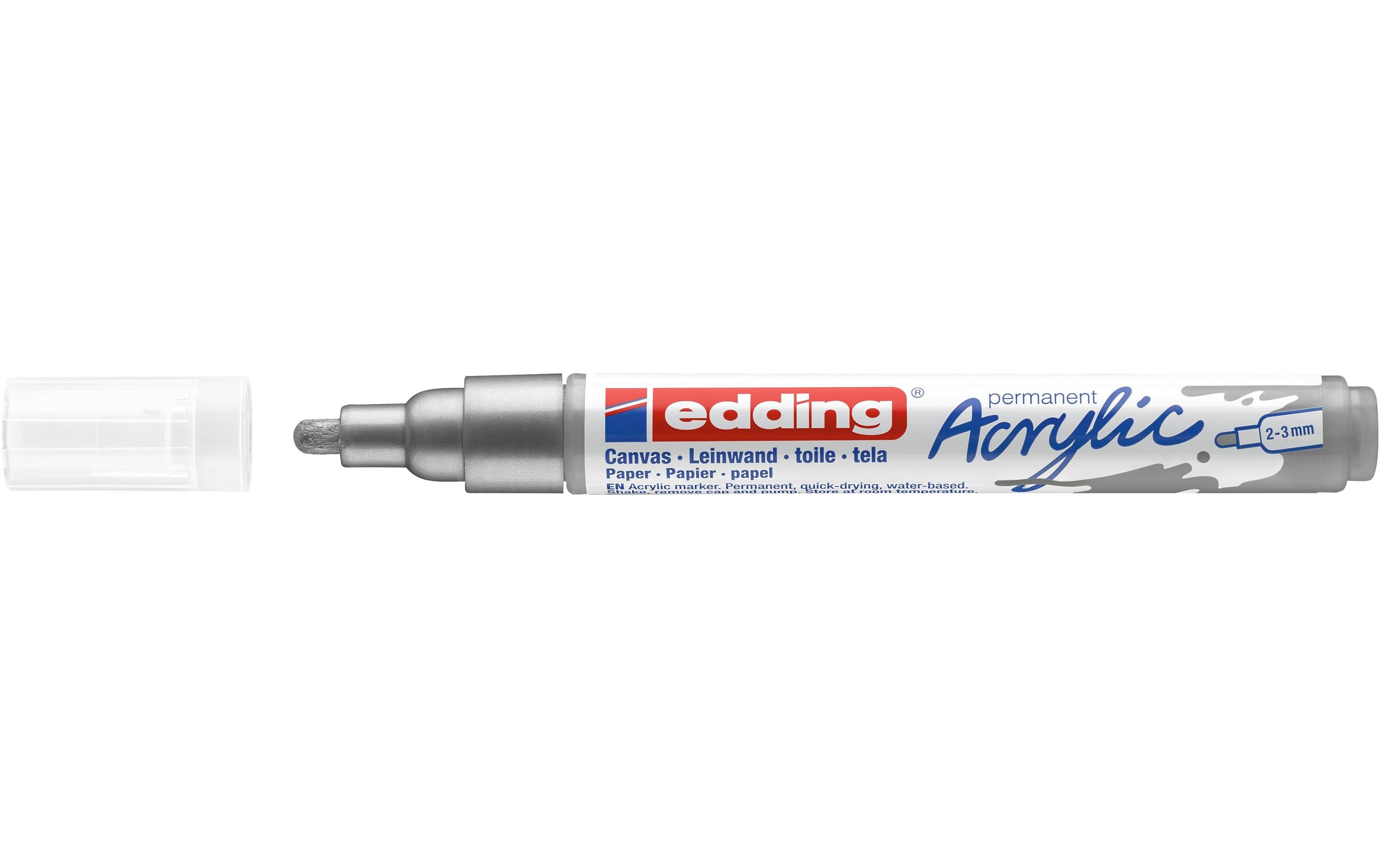 Acrylmarker 5100 Medium, SilberSchnelltrocknende Acrylstifte