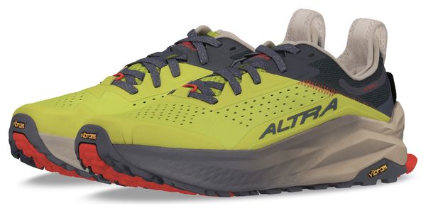 Chaussures Trail Altra Olympus 6 Vert/Gris Homme