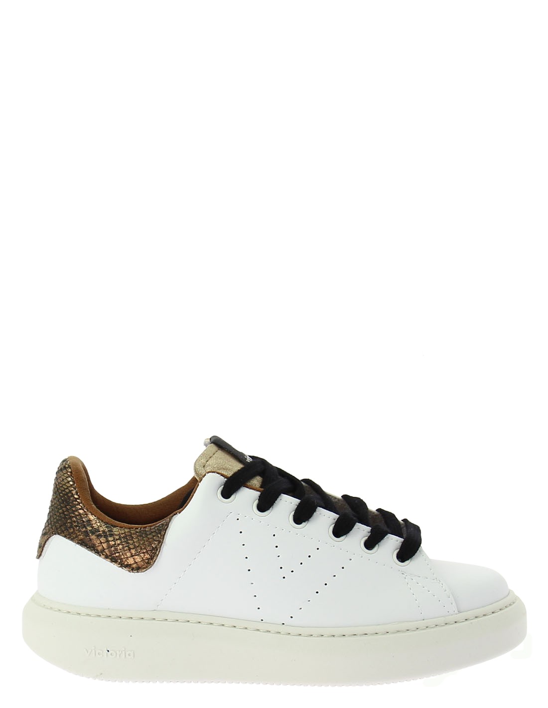 victoria Baskets de ville femme milan efecto piel & serpiente