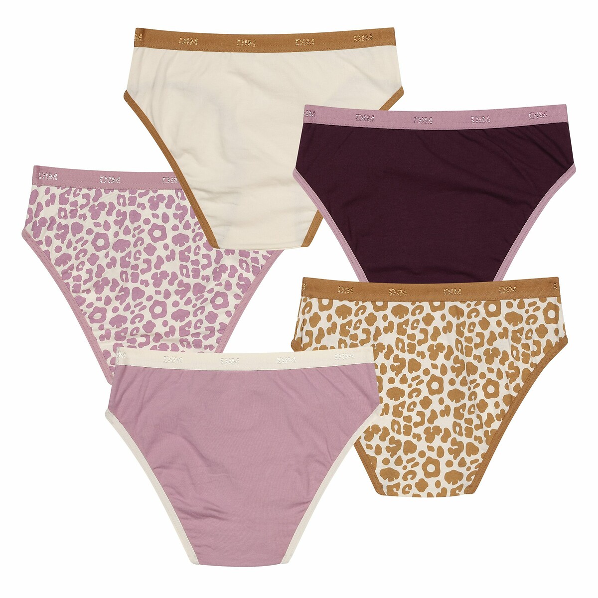 DIM<br>Conjunto de 5 cuecas com bolsa