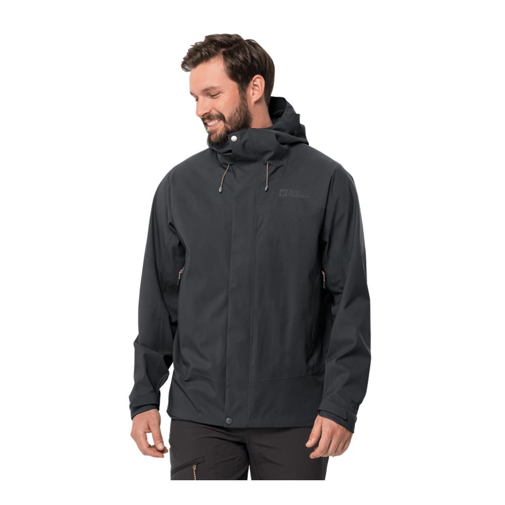 Jack Wolfskin KAMMWEG 2L - Veste Homme phantom
