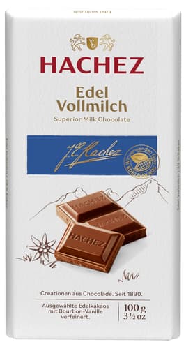 Hachez Tafel Edel Vollmilch