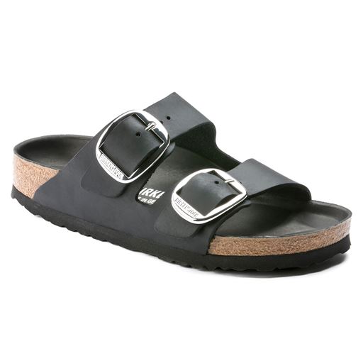 Birkenstock Arizona Big Buckle Sandal, Sort, 39