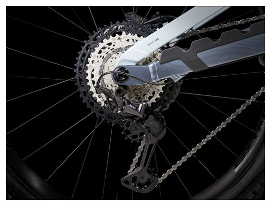 VTT Tout Suspendu Trek Slash 8 Shimano XT 12V 29/27.5'' Gris Perle Gén 6
