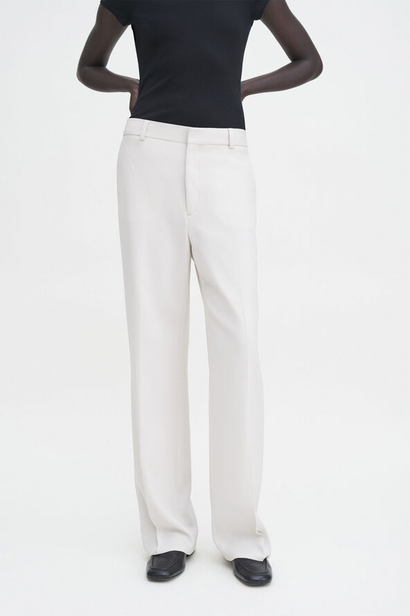 Filippa K Hutton Trousers Ivory