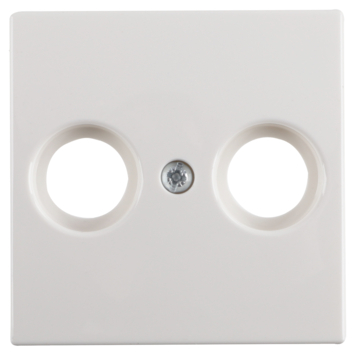 Busch-Jaeger Balance SI Centraalplaat Radio/TV Wit