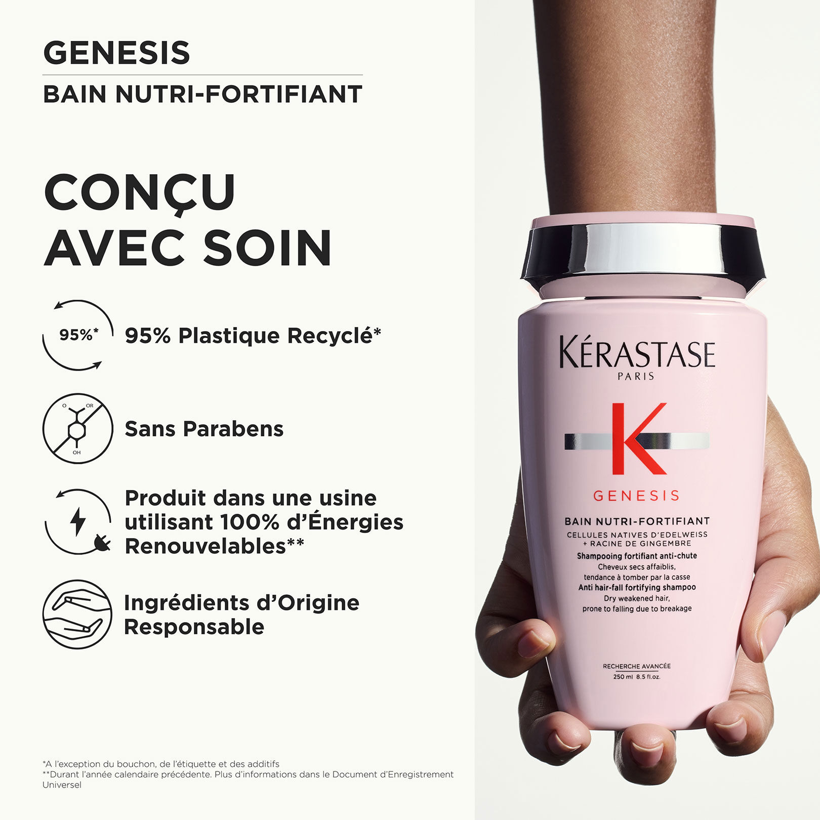 Duo réparation cheveux épais Genesis