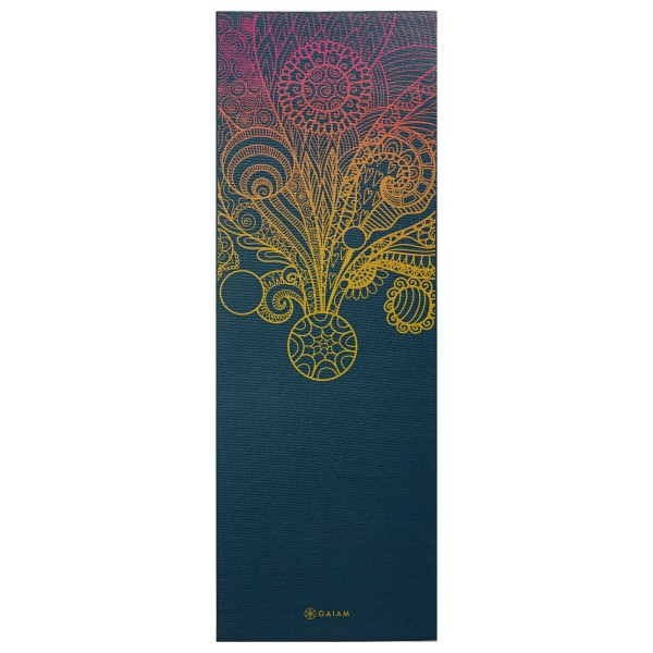 GAIAM - 4 mm Classic Printed Yoga Mat - Tapis de yoga