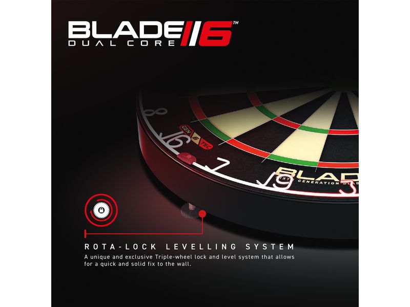 Winmau Dartboard Blade 6 Dual Core Dartscheibe