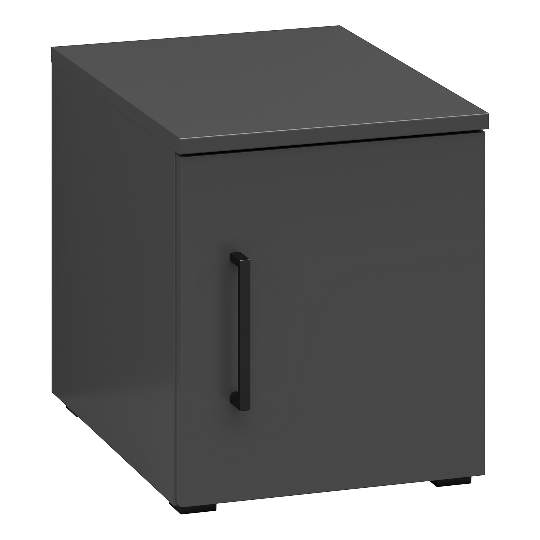 Aufsatzelement - auch hängend verwendbar - anthrazit - Breite 30 cm