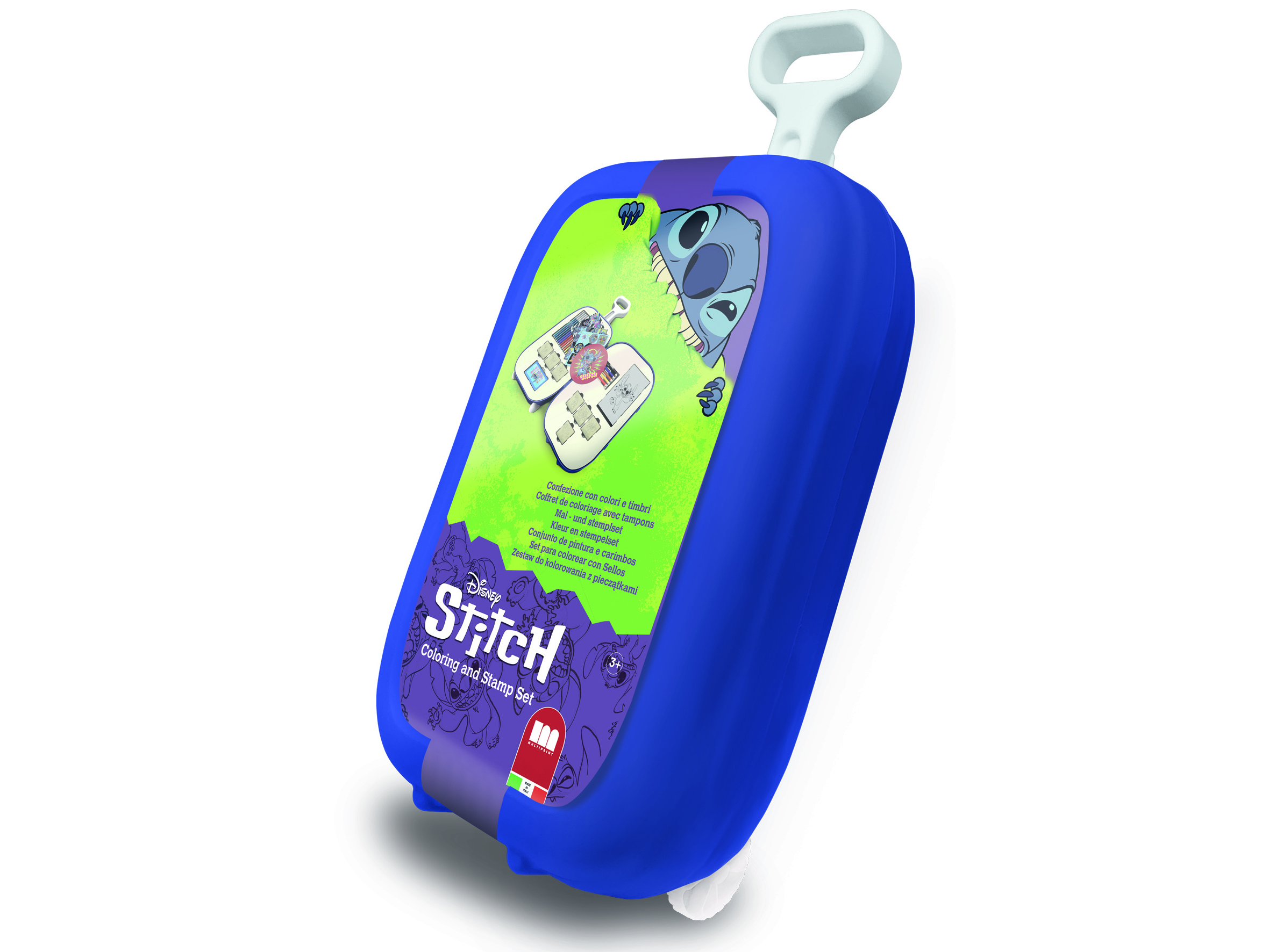 TROLLEY STITCH - CONJUNTO ATIVIDADES COM CARIMBOS E LAPIS