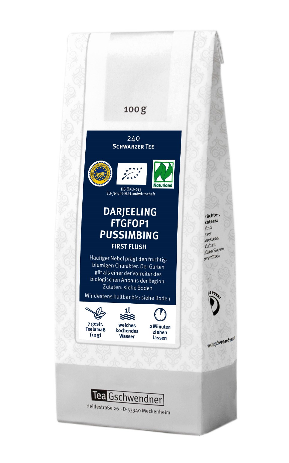Darjeeling FTGFOP 1 Pussimbing First Flush Bio/Naturland