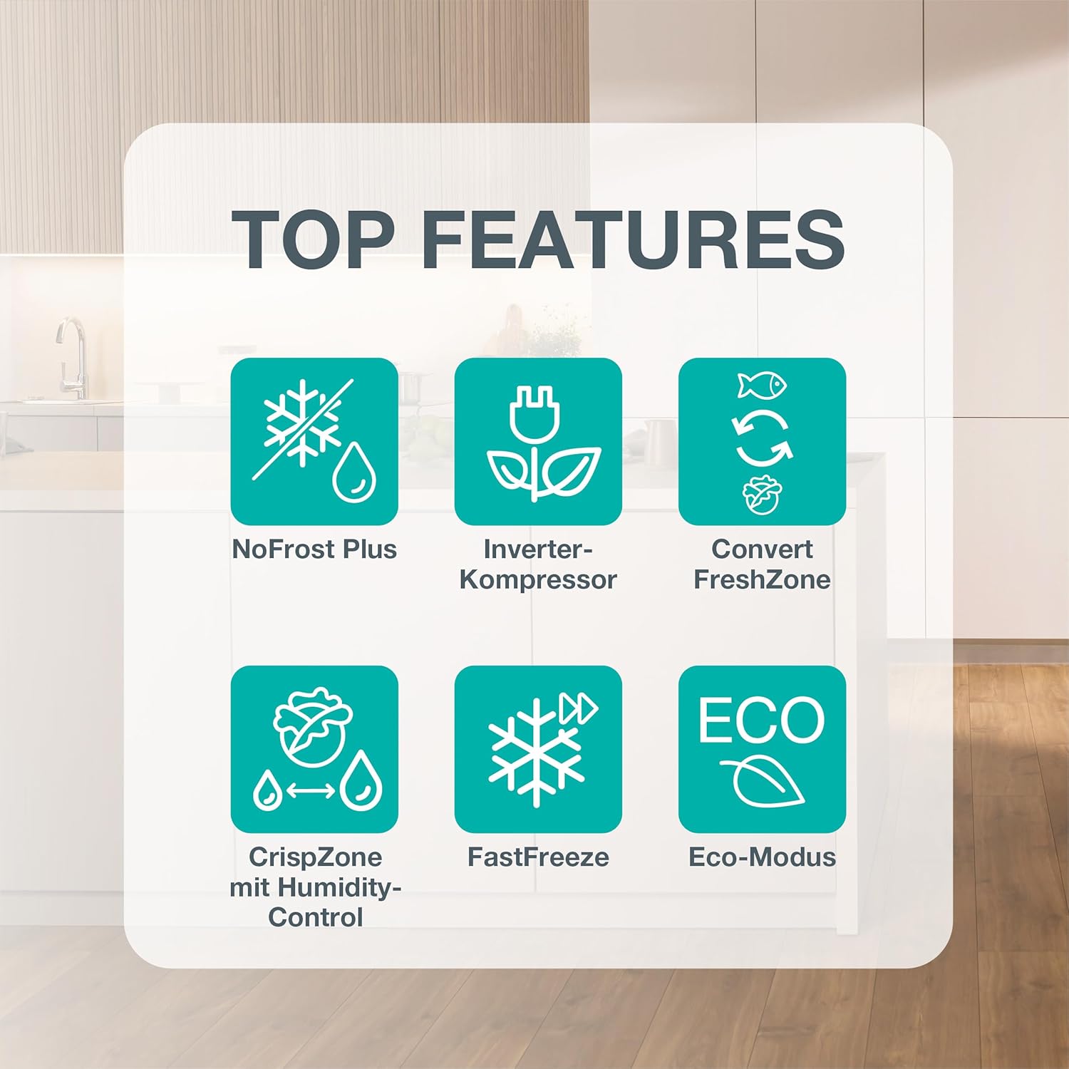 Gorenje Kühl- Gefrierkombination NRK619CABXL4, Inverter Technologie, NoFrostPlus, CrispZone, ConvertFresh Zone, Energieklasse C