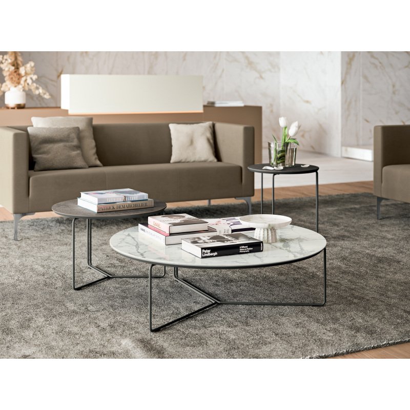Table basse ronde MADRID Ø 59 cm