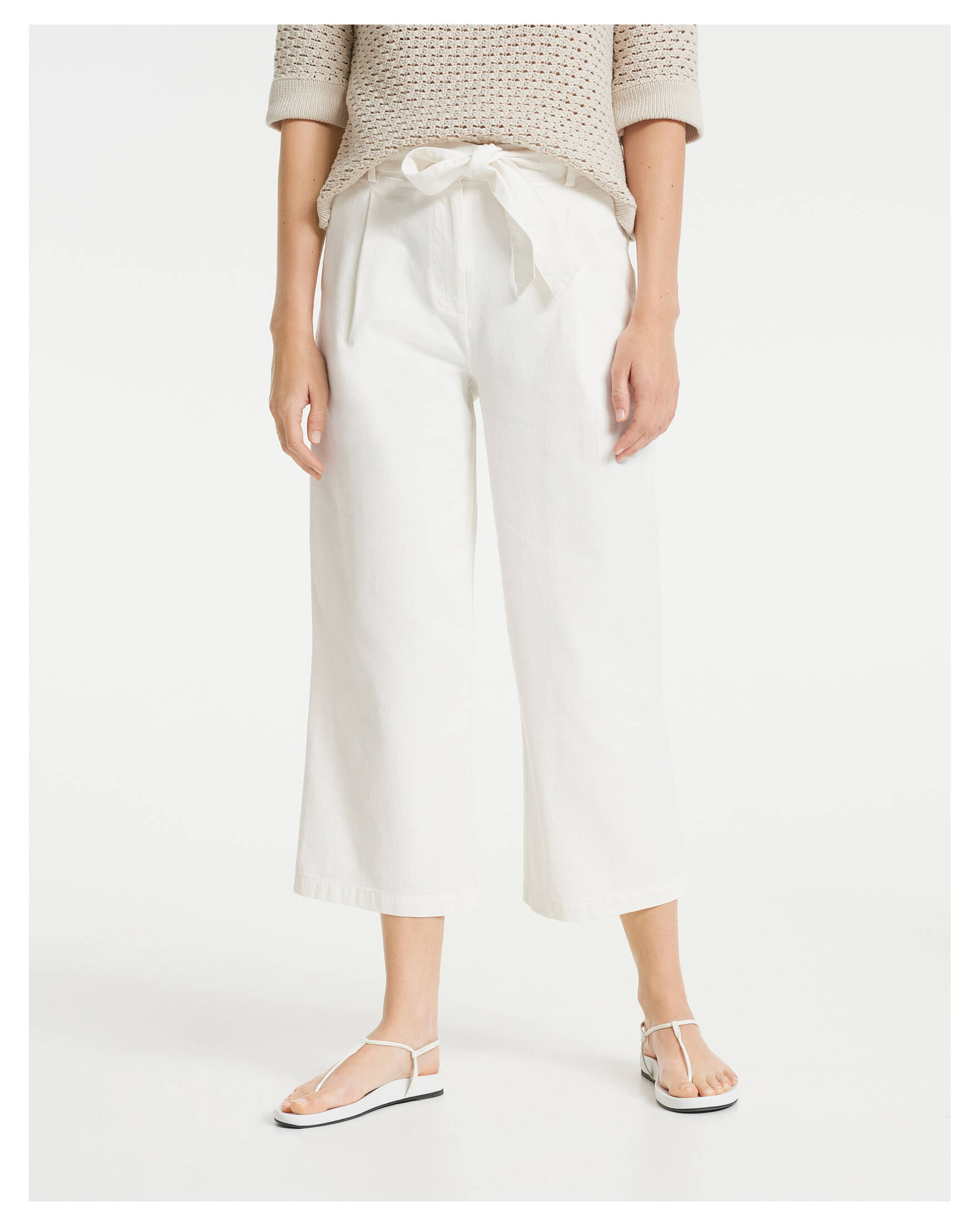 Opus| Damen Culotte MAREIKA STRUCTURED verkürzt