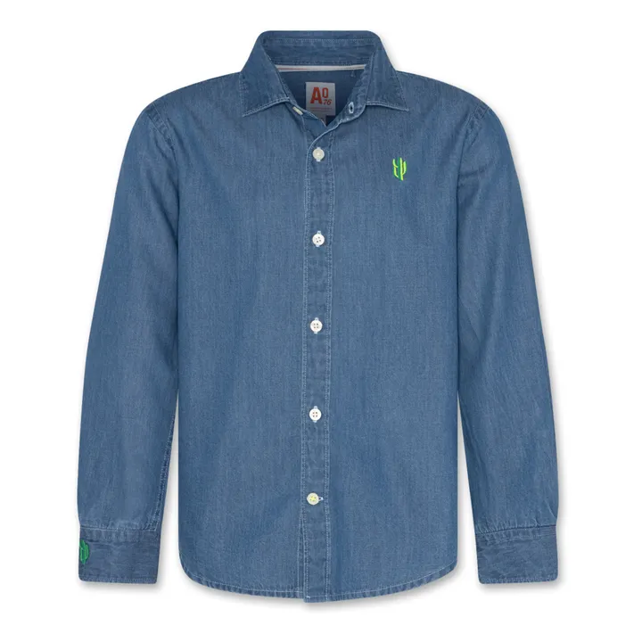 AO76 Chemise Alan Cactus | Denim