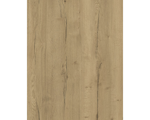 Badkamermeubelset NOBILIA Programma 1 BxHxD 210 x 169,1 x 48,7 cm, frontkleur eiken naturel, met wastafelmeubel en 3-deurs spiegelkast met LED-verlichting, onderkast, halfhoge kast, greeplijst mat chroom, 118
